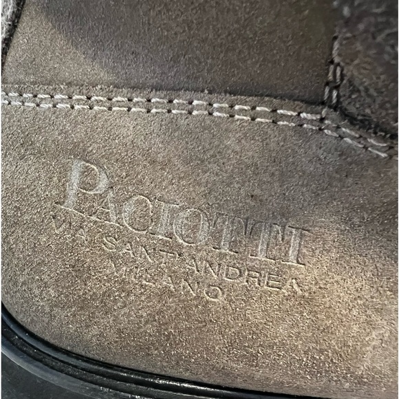 Cesare Paciotti Men's Suede Boots,Size 9 (US Sizing),Color Grey. - Picture 3 of 10